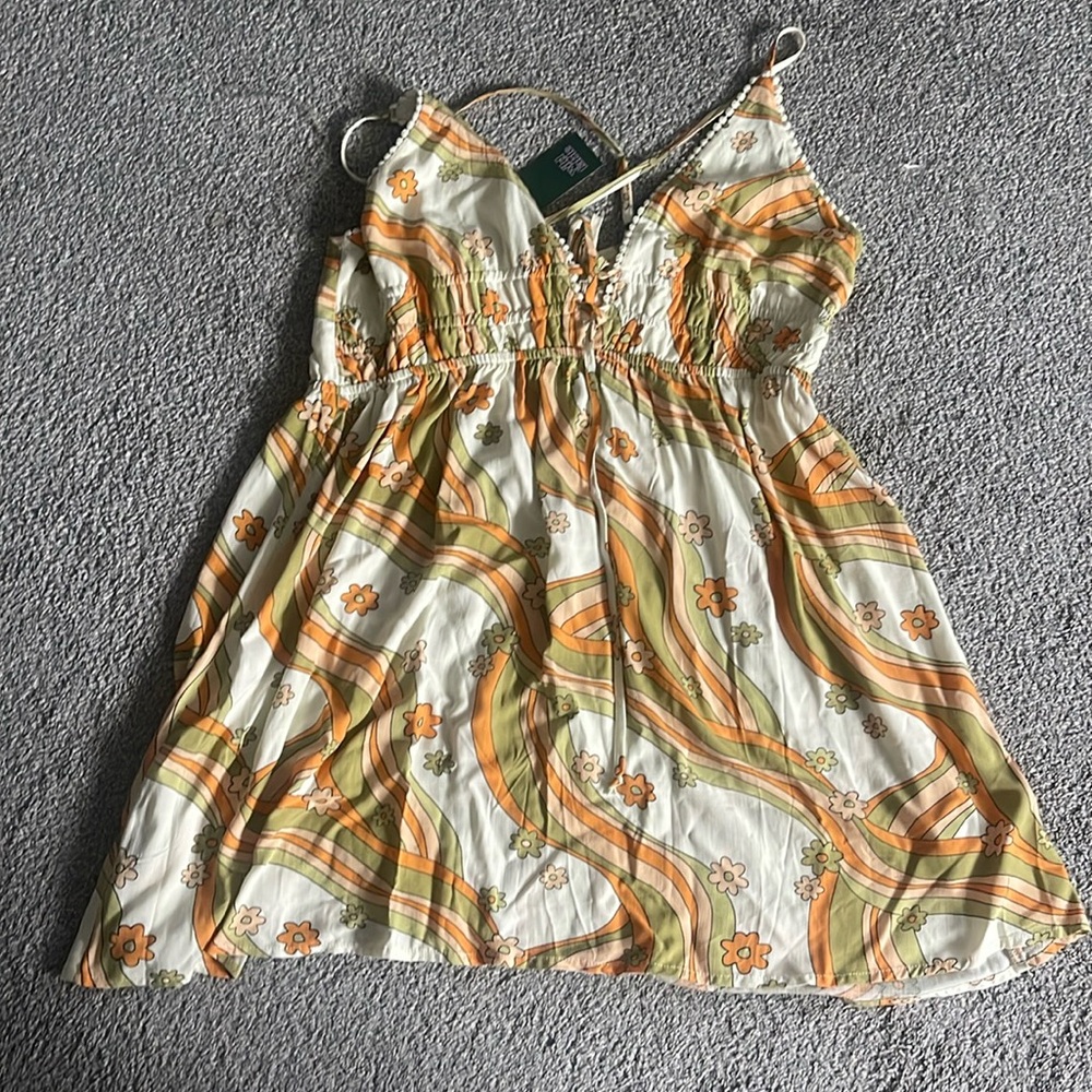 Women’s 70s style dress